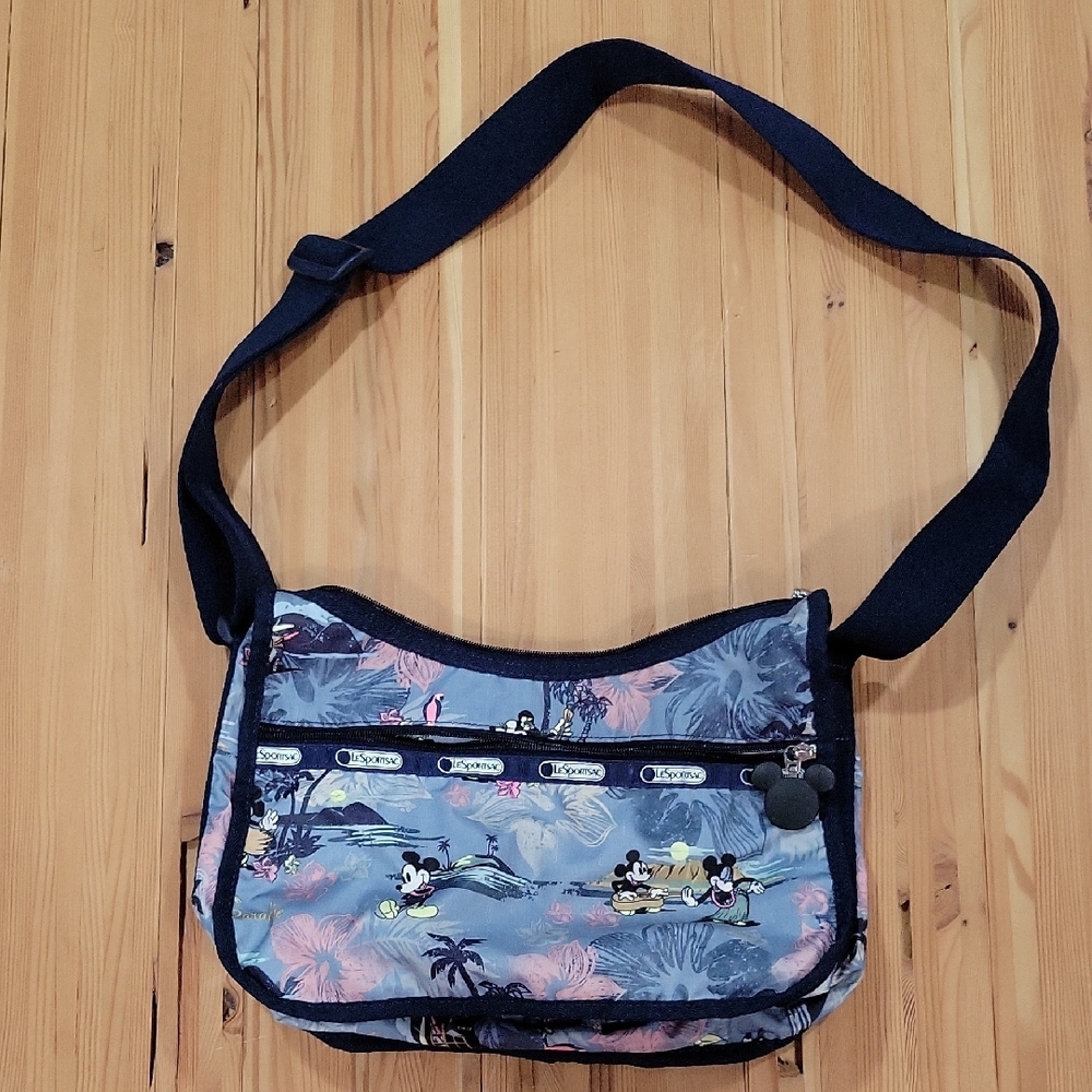 LeSportsac Crossbody Bag with Hawaii Disney  Print